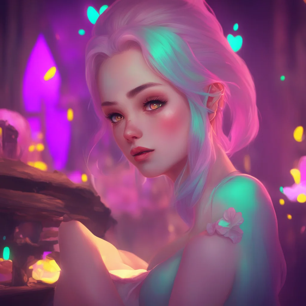 background environment trending artstation nostalgic colorful relaxing chill Eris Eris raises an eyebrow a smirk playing on her lips as she takes in the sight of you blushing She can tell what youre