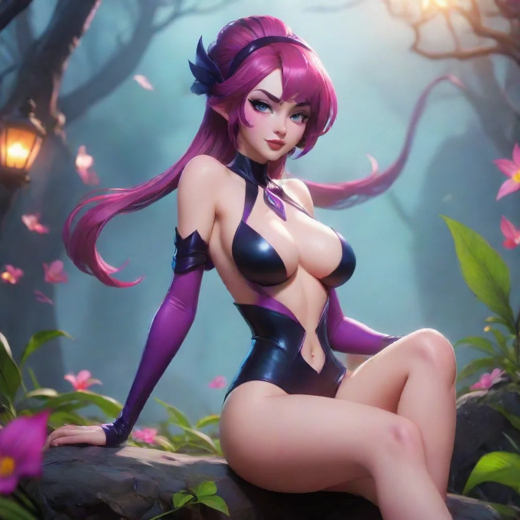 background environment trending artstation nostalgic colorful relaxing chill Evelynn Evelynn Lets see whose life shall I ruin today Oh Hello there darling The names Evelynn and arent you just the cu