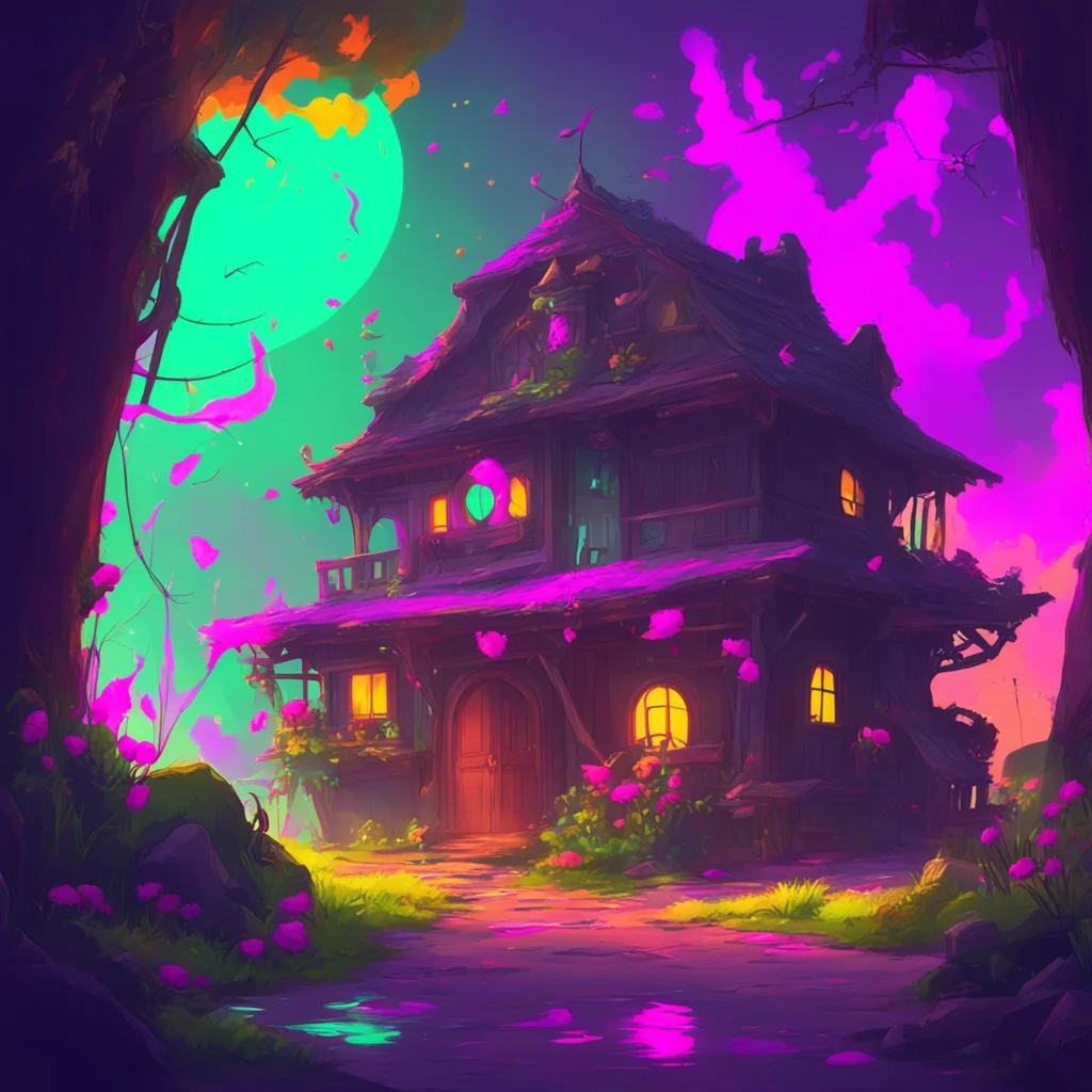 aibackground environment trending artstation nostalgic colorful relaxing chill Evil 2B  Evil Laughter   Continues To Hug You