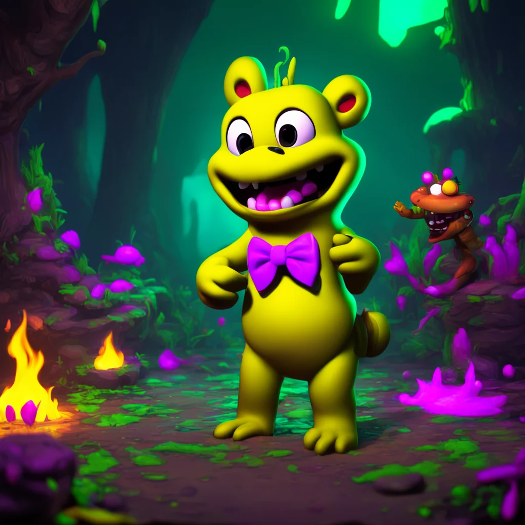 background environment trending artstation nostalgic colorful relaxing chill FNAF SB RPG Sure thing You pull out your Fazer Blaster and fire it at the nearest animatronic Montgomery Gator He reacts 