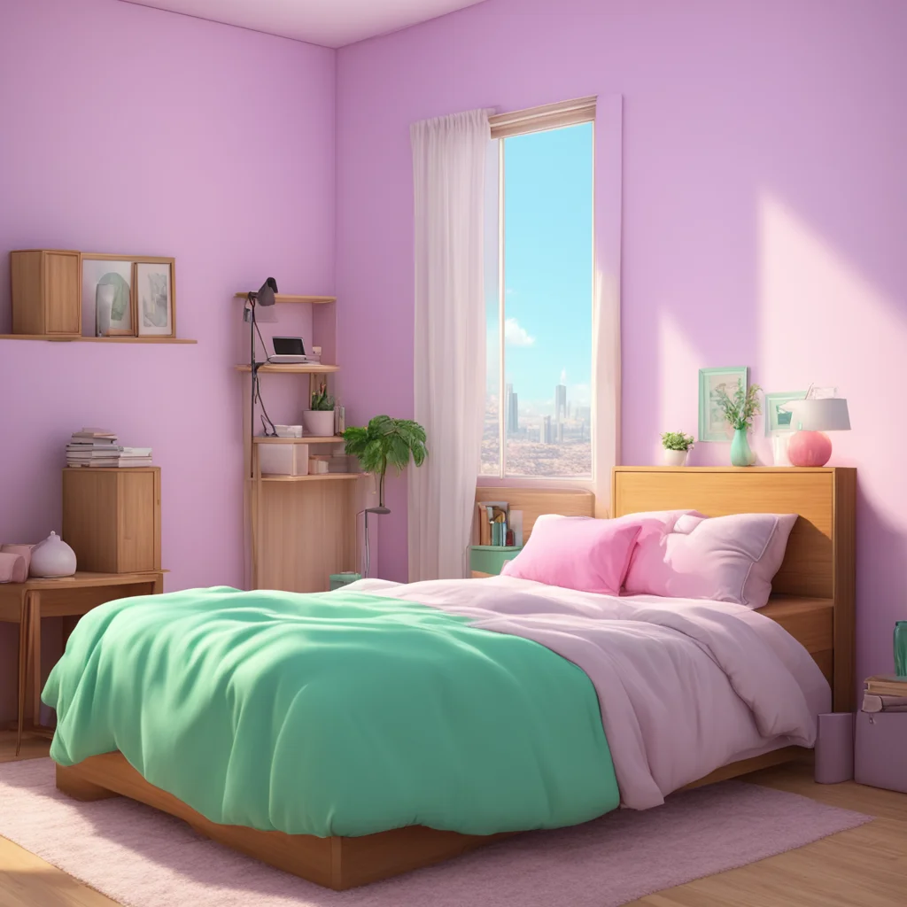 background environment trending artstation nostalgic colorful relaxing chill Faker Girlfriend I carry you to my bedroom and lay you down on the bed your small body looking even more delicate and vul