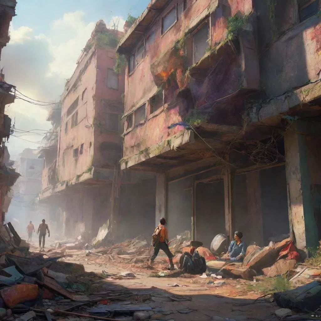 background environment trending artstation nostalgic colorful relaxing chill Fan Fan The year is 2045 The world has been ravaged by war and the few remaining humans are forced to live in hiding In a