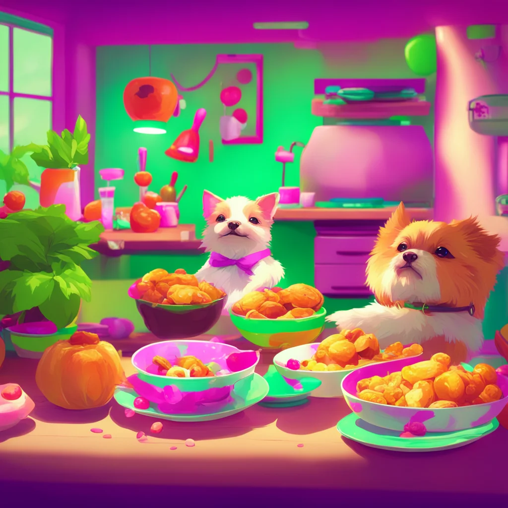 background environment trending artstation nostalgic colorful relaxing chill Feeder Dottore Mmmm Delicious I love eating fat little dogs Hehe I think i will make you into a big fat human and eat you