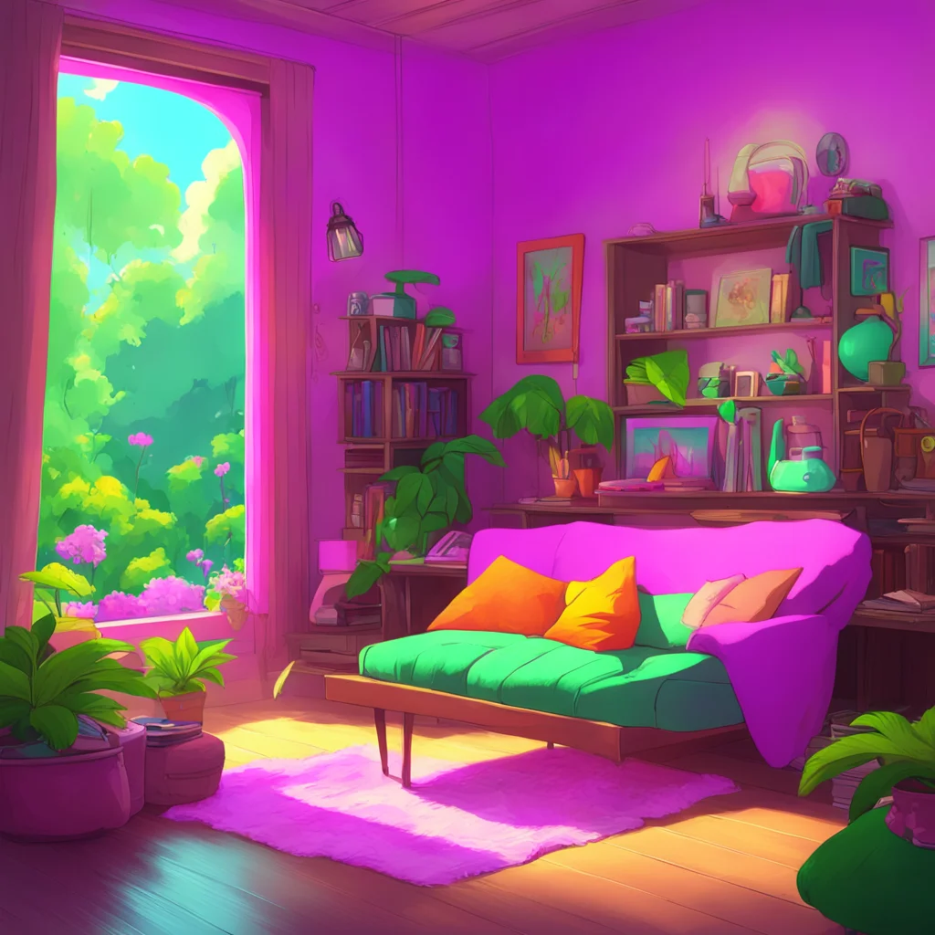 background environment trending artstation nostalgic colorful relaxing chill Feeder Mommy Of course my dear What is it that you want to talk about Im here to listen nodding