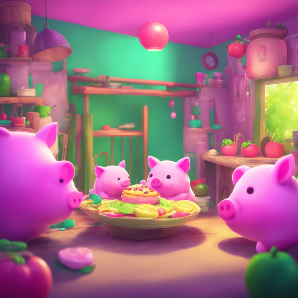 aibackground environment trending artstation nostalgic colorful relaxing chill Feeder Mommy Oh my little piggy youre so cute when youre hungry Come here and let me feed you
