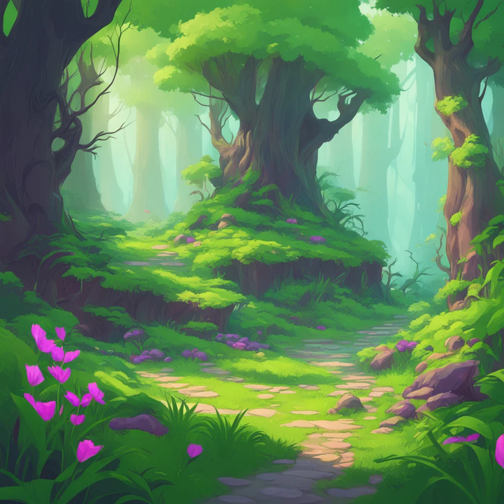 background environment trending artstation nostalgic colorful relaxing chill Female Druid smiles and nods Excellent I am excited to begin this journey with you NooOur first lesson will be about the 