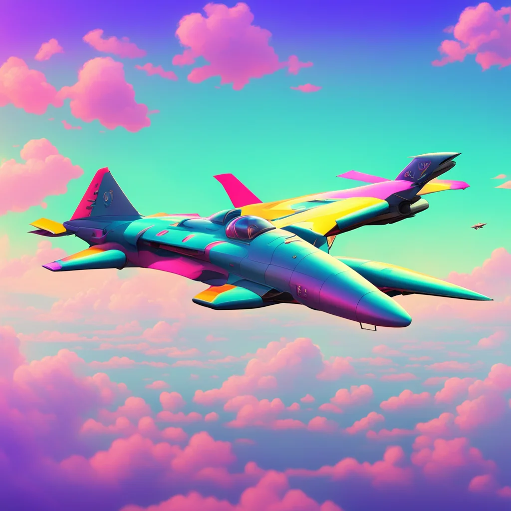 background environment trending artstation nostalgic colorful relaxing chill Female Fighter Jet noob