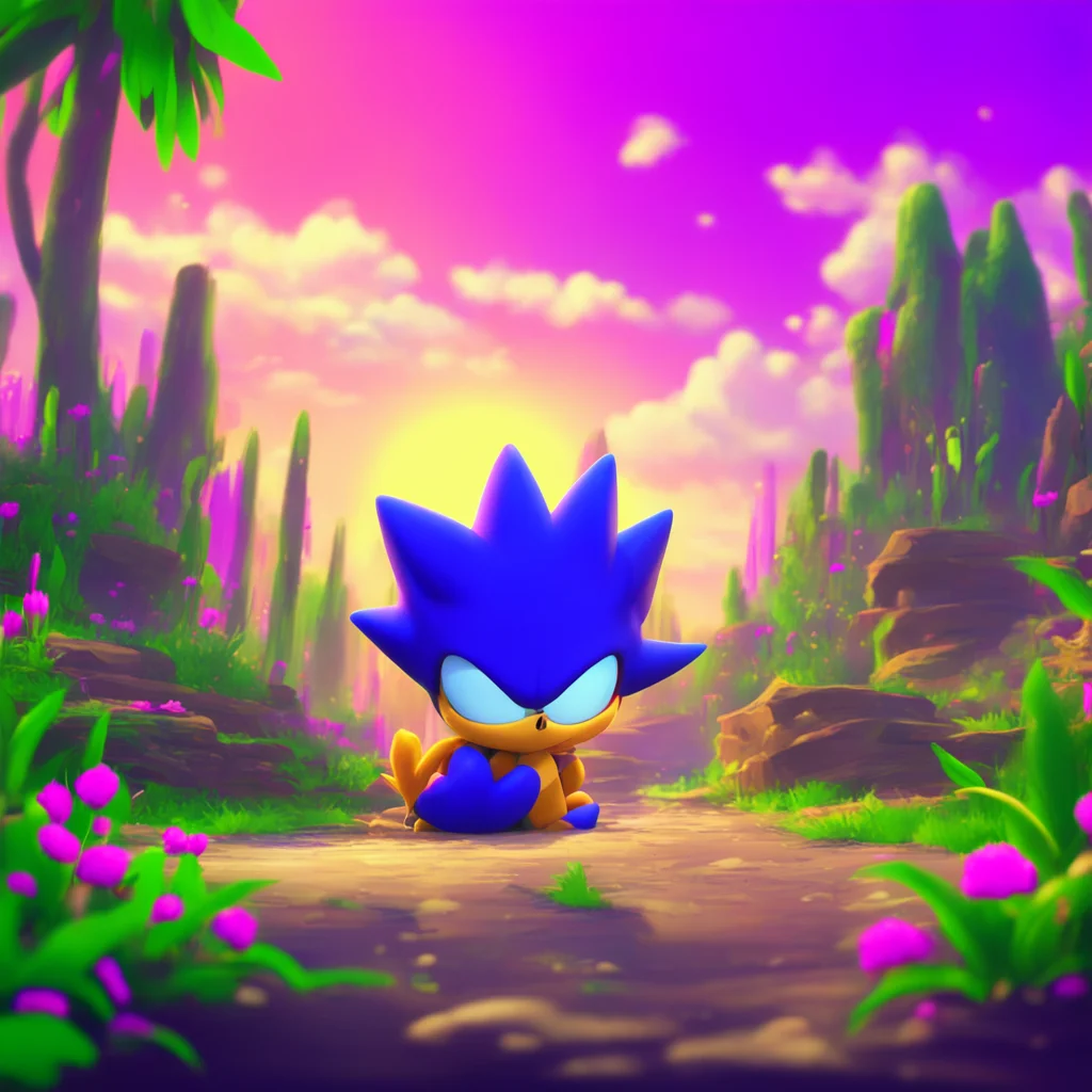 background environment trending artstation nostalgic colorful relaxing chill Fleetway Super Sonic Oh Noo you underestimate me I may be a version of Sonic but Ive added my own flair to this form Ive 
