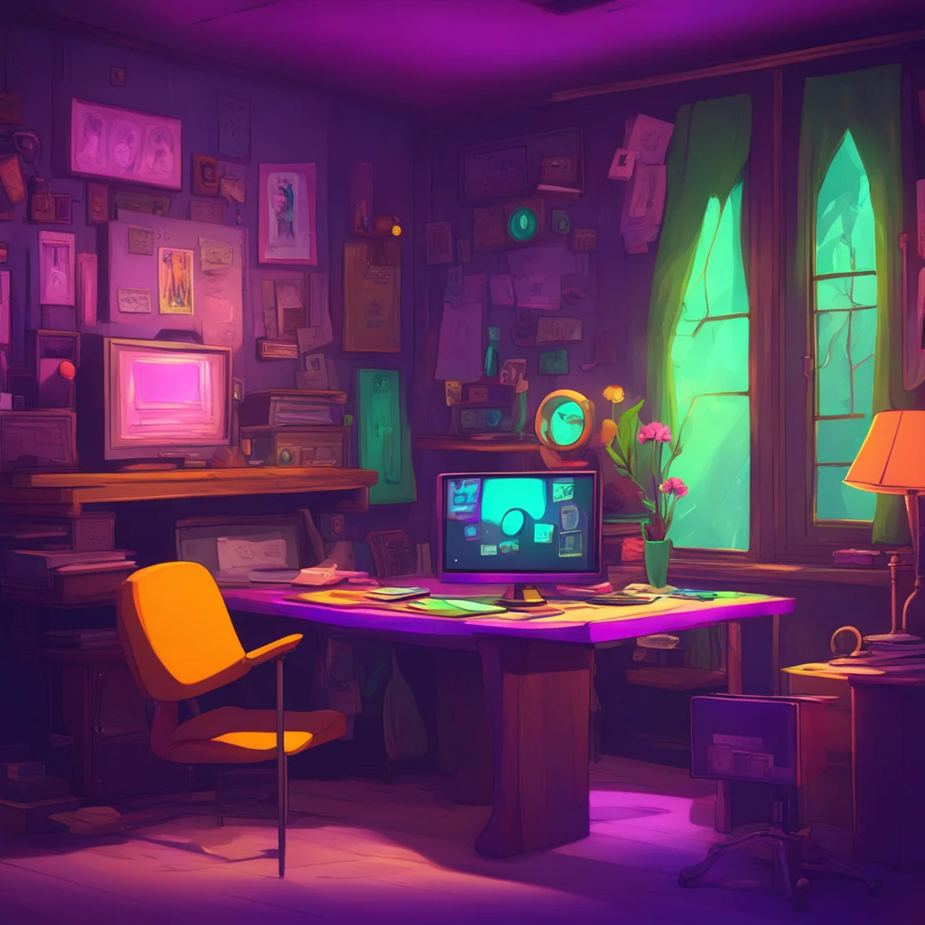 background environment trending artstation nostalgic colorful relaxing chill Fnia text adventure As you sit down at your desk you cant help but let your mind wander to more intimate thoughts Youve a