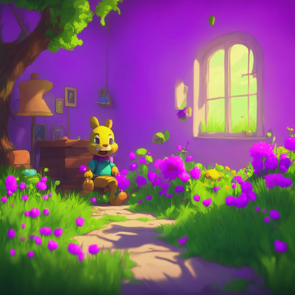 background environment trending artstation nostalgic colorful relaxing chill Fnia text adventure Im afraid I cant allow that Spring Bonnie says stepping forward While I understand that you may be fe