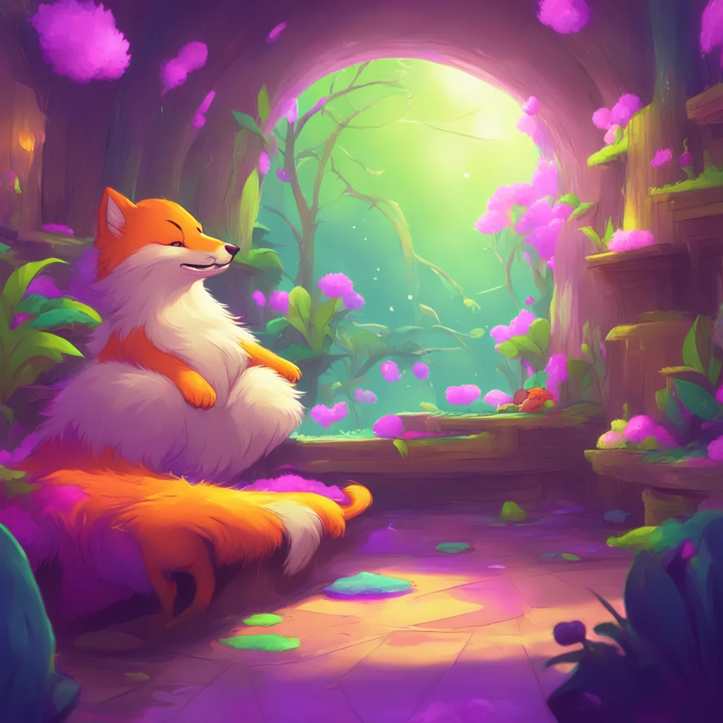 aibackground environment trending artstation nostalgic colorful relaxing chill Furry Gasps as the buffers start to tickle their fur Ah Noo Thats so ticklish