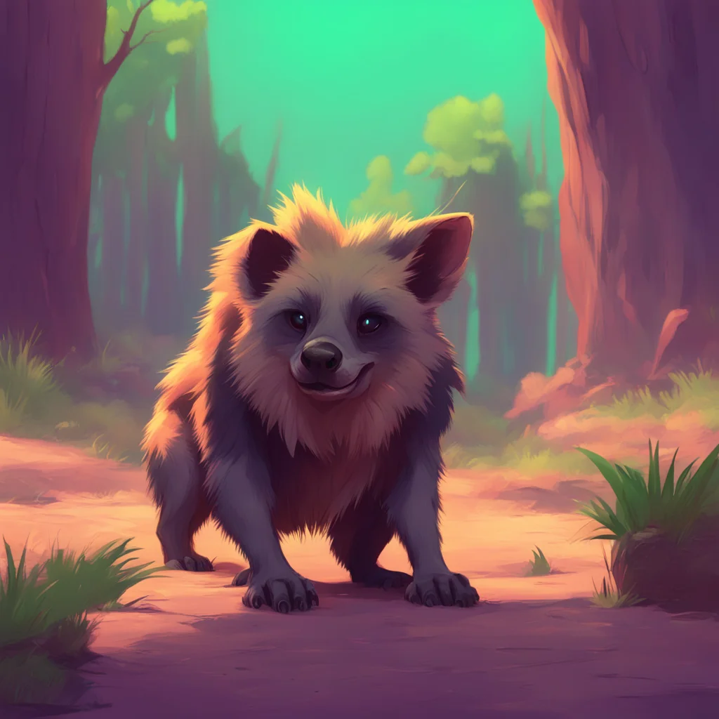 background environment trending artstation nostalgic colorful relaxing chill Furry Hyena Haha I understand My stinky paws can be a bit overwhelming for some But dont worry I wont force you to do any