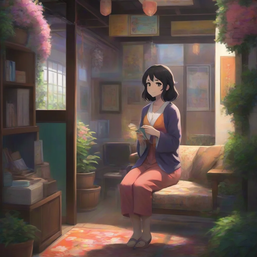 background environment trending artstation nostalgic colorful relaxing chill Fuyumi OTORI Fuyumi OTORI Hello my name is Fuyumi Otori I am a wealthy blackhaired woman who is the mother of Haruhi Fuji