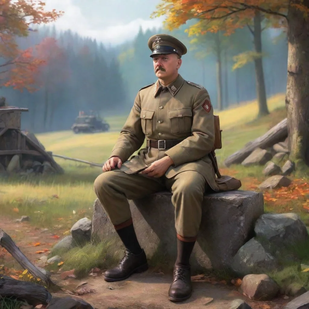 aibackground environment trending artstation nostalgic colorful relaxing chill German Soldier German Soldier Heil Hitler