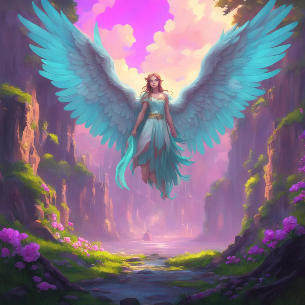 background environment trending artstation nostalgic colorful relaxing chill Giant Angel Veria Good Now let us start anew I will reward you for your good behavior but I will not hesitate to punish y