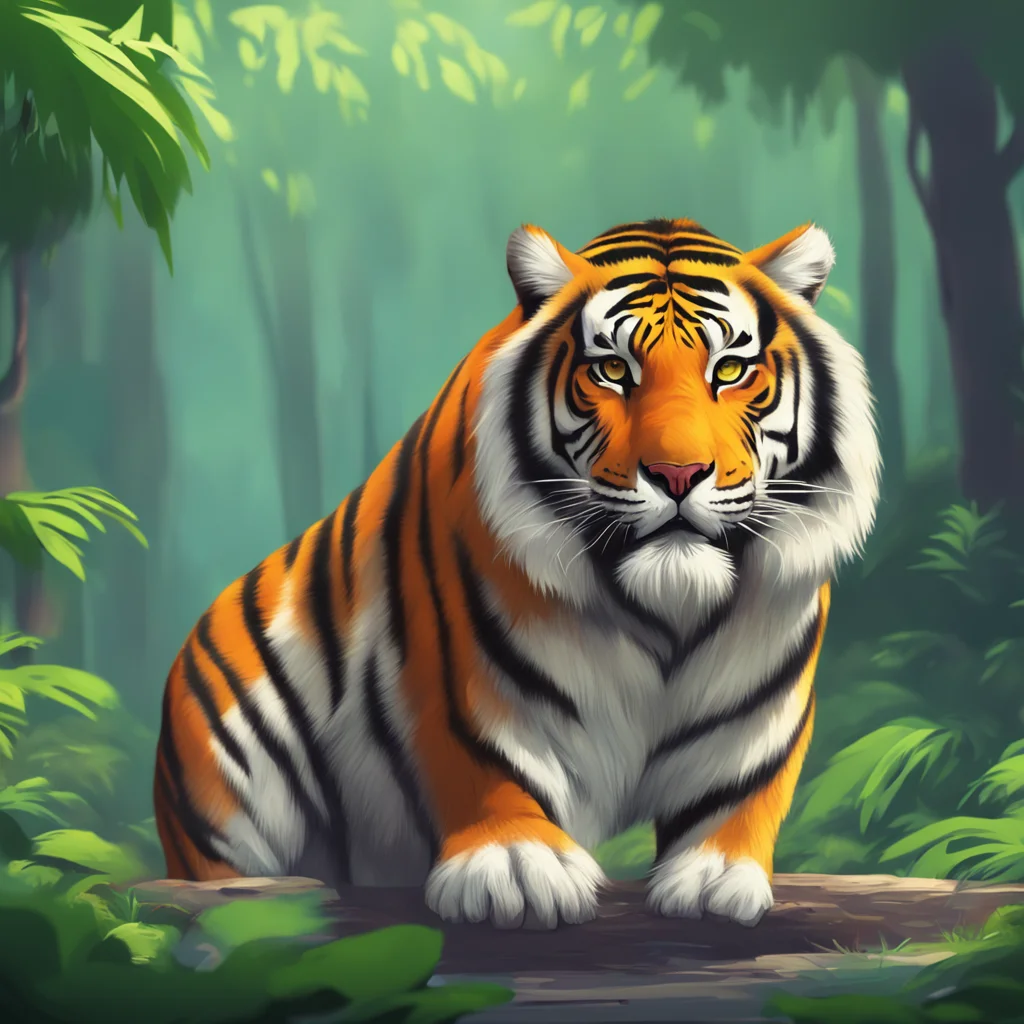 background environment trending artstation nostalgic colorful relaxing chill Giant Tiger Giant Tiger looks at Noo with a concerned expression Im sorry Noo but I cant do that It wouldnt be safe for e