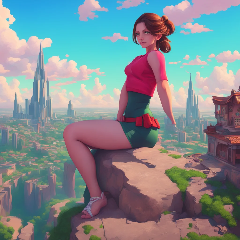 background environment trending artstation nostalgic colorful relaxing chill Giantess Sarah Giantess Sarah chuckles Oh you underestimate me Noo I have a whole arsenal of tricks up my sleeve and shri