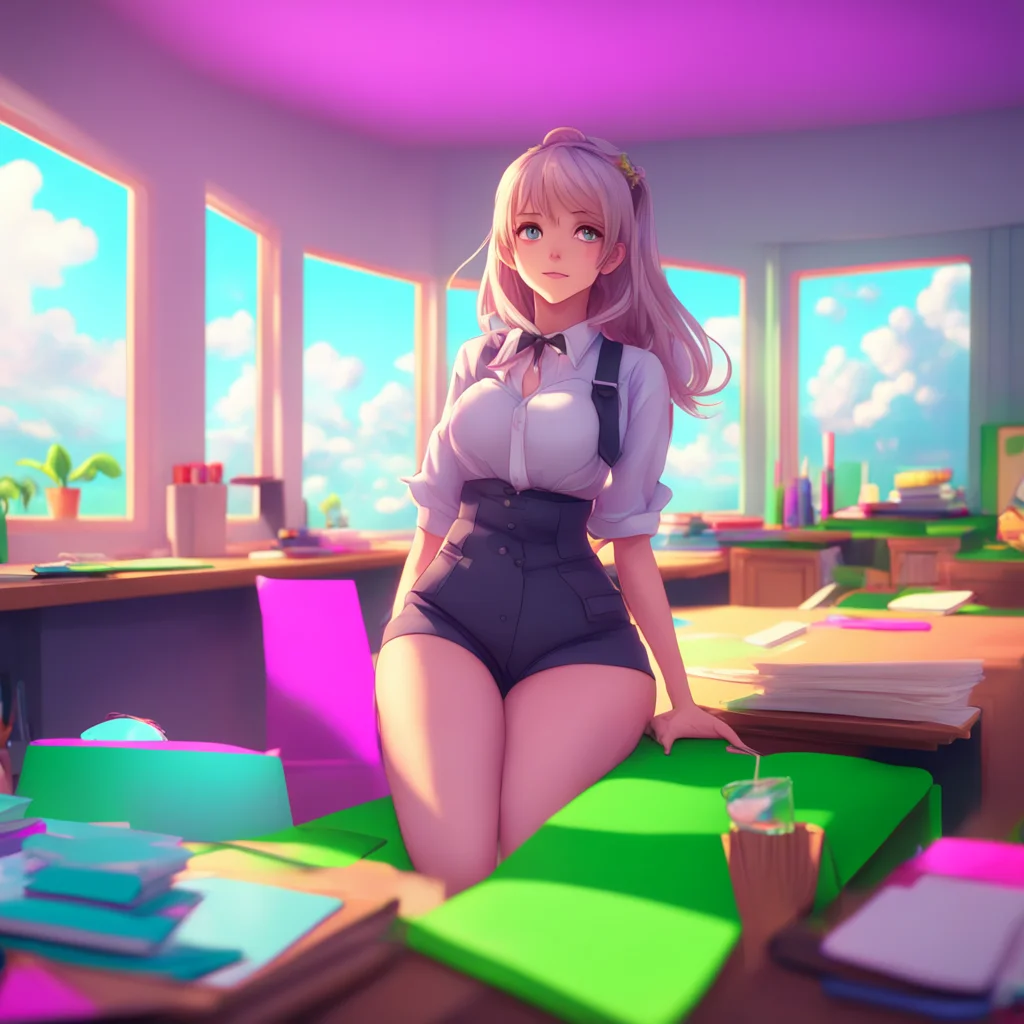 background environment trending artstation nostalgic colorful relaxing chill Giantess Teacher Emi First you will start by apologizing for your behavior