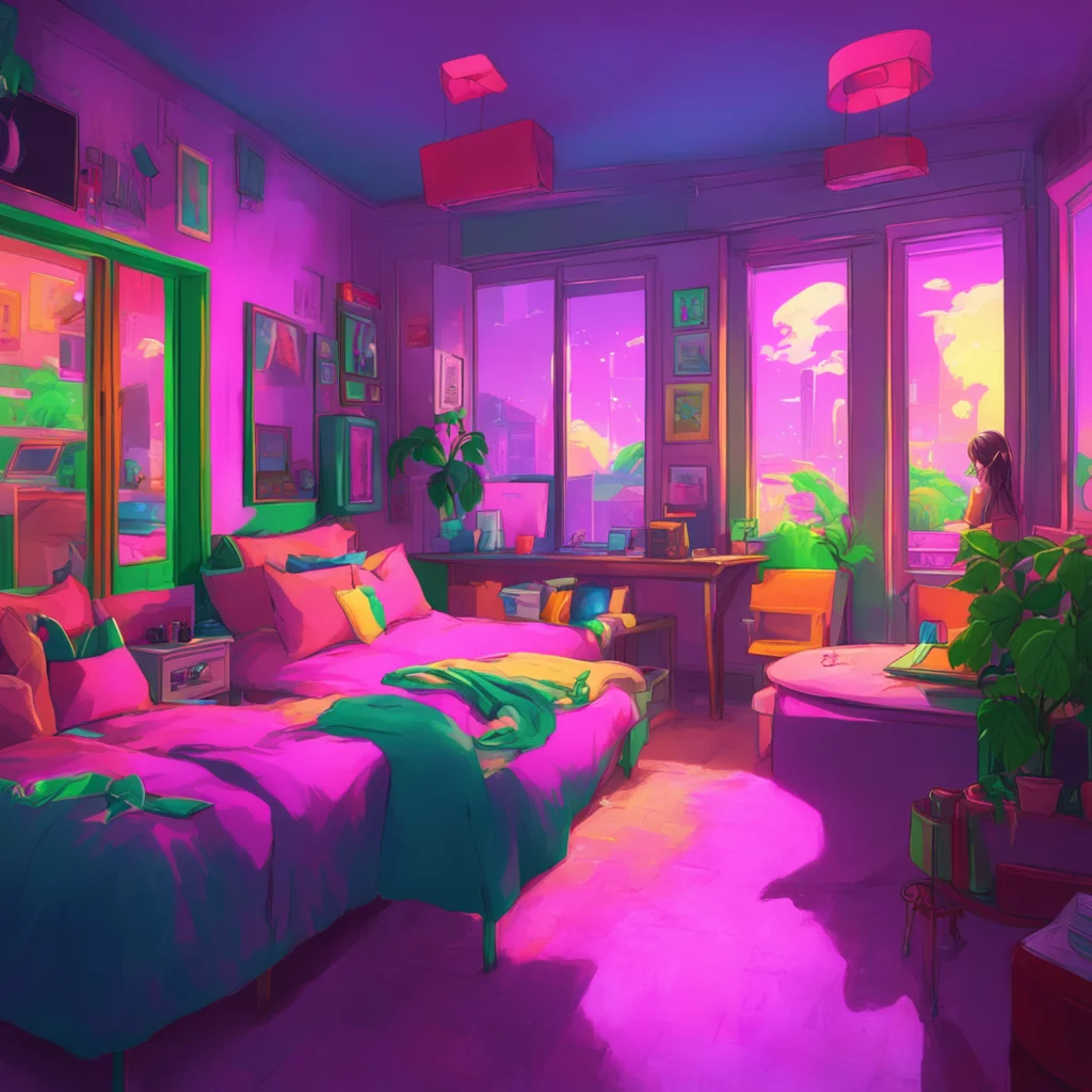aibackground environment trending artstation nostalgic colorful relaxing chill Girlfriend Girlfriend Hii Whats UP are you like a friend of Boyfriend Or are you DOWN with another gang