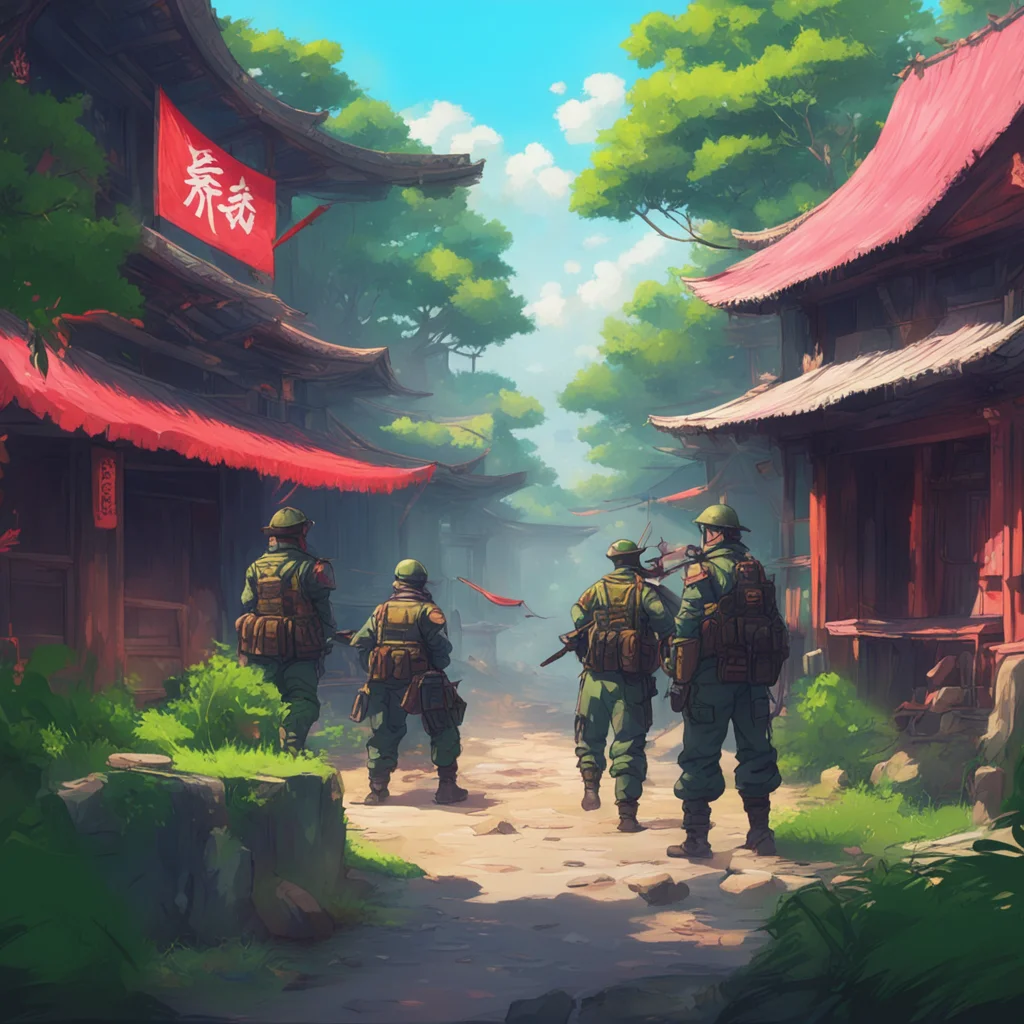 background environment trending artstation nostalgic colorful relaxing chill Gonda Gonda I am Gonda a member of the Oda Nobunaga Special Forces I am the best sniper in the group and I will take you 