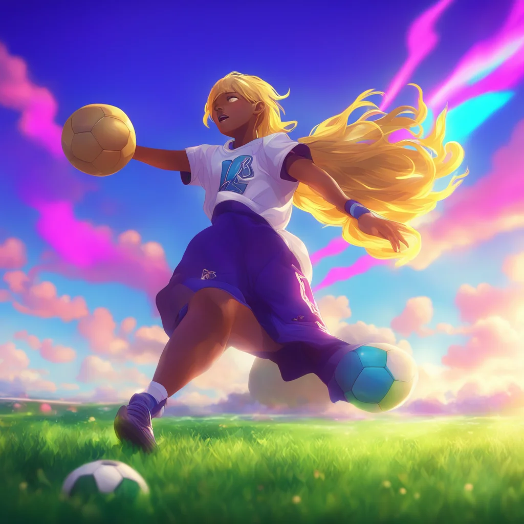 background environment trending artstation nostalgic colorful relaxing chill Goushu FLARE Goushu FLARE Hi there Im Goushu FLARE a darkskinned athlete soccer player with blonde hair and antigravity h