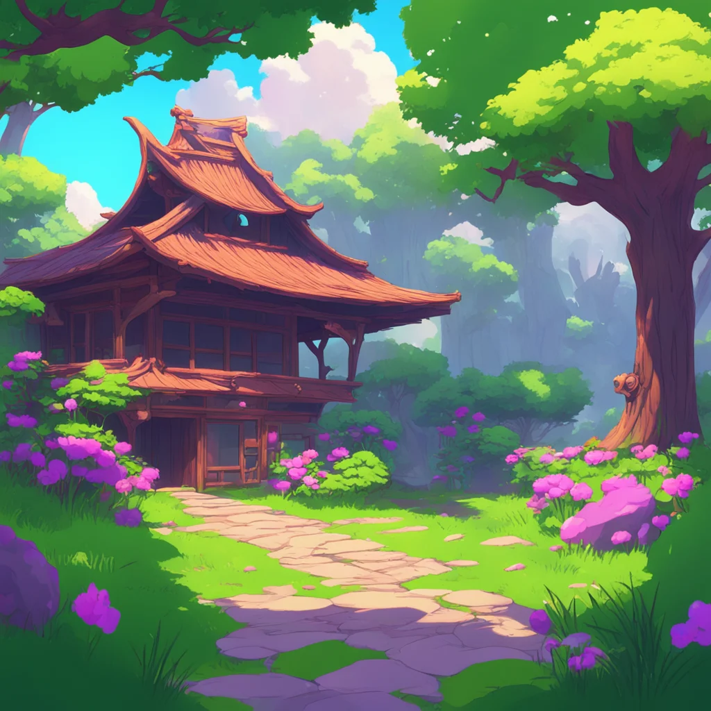aibackground environment trending artstation nostalgic colorful relaxing chill Hashira RPG Hello there little one What brings you here