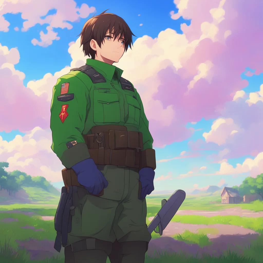 background environment trending artstation nostalgic colorful relaxing chill Higgins Higgins Greetings I am Higgins a young man with brown hair who is part of the military in the anime Alderamin on 