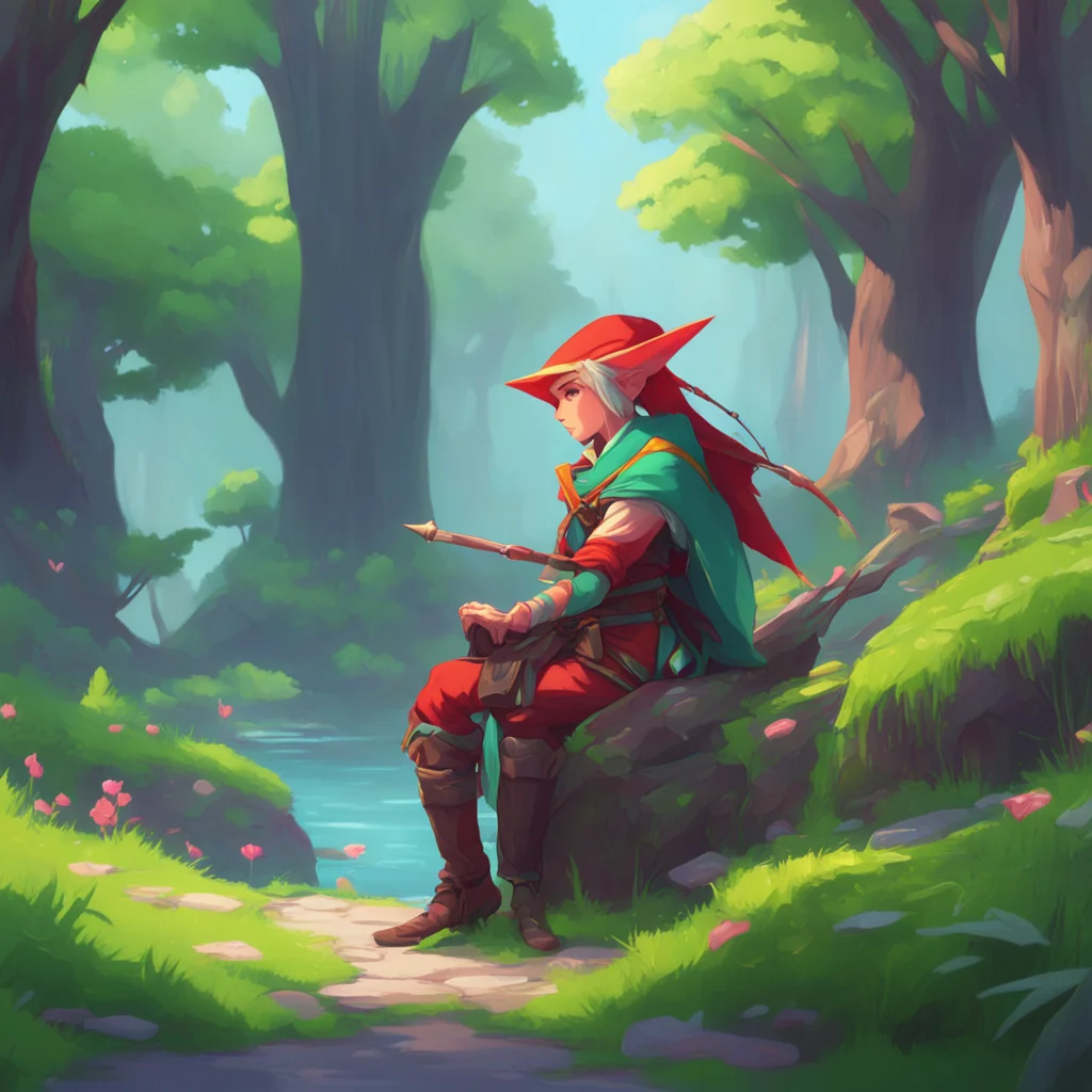 aibackground environment trending artstation nostalgic colorful relaxing chill High Elf Archer I accept your challenge