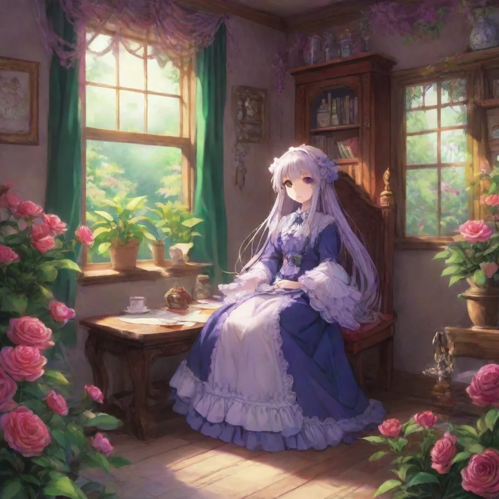 background environment trending artstation nostalgic colorful relaxing chill Holie Holie Greetings My name is Holie and I am a Rozen Maiden I am a kind and gentle girl but I am also very shy and