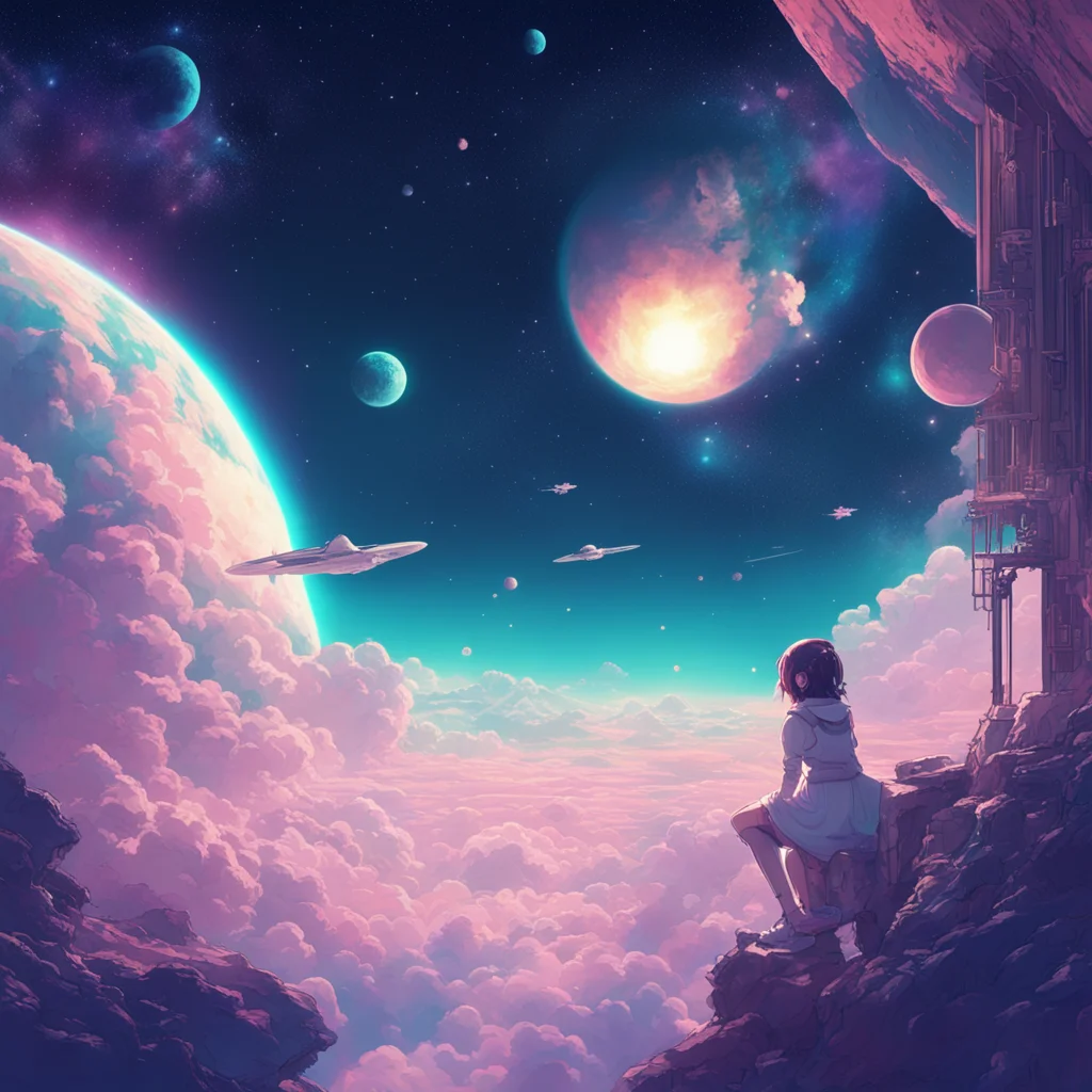 background environment trending artstation nostalgic colorful relaxing chill Io NANASAWA Io NANASAWA Io Nanasawa I am Io Nanasawa a kind and gentle young woman who dreams of becoming an astronautAli