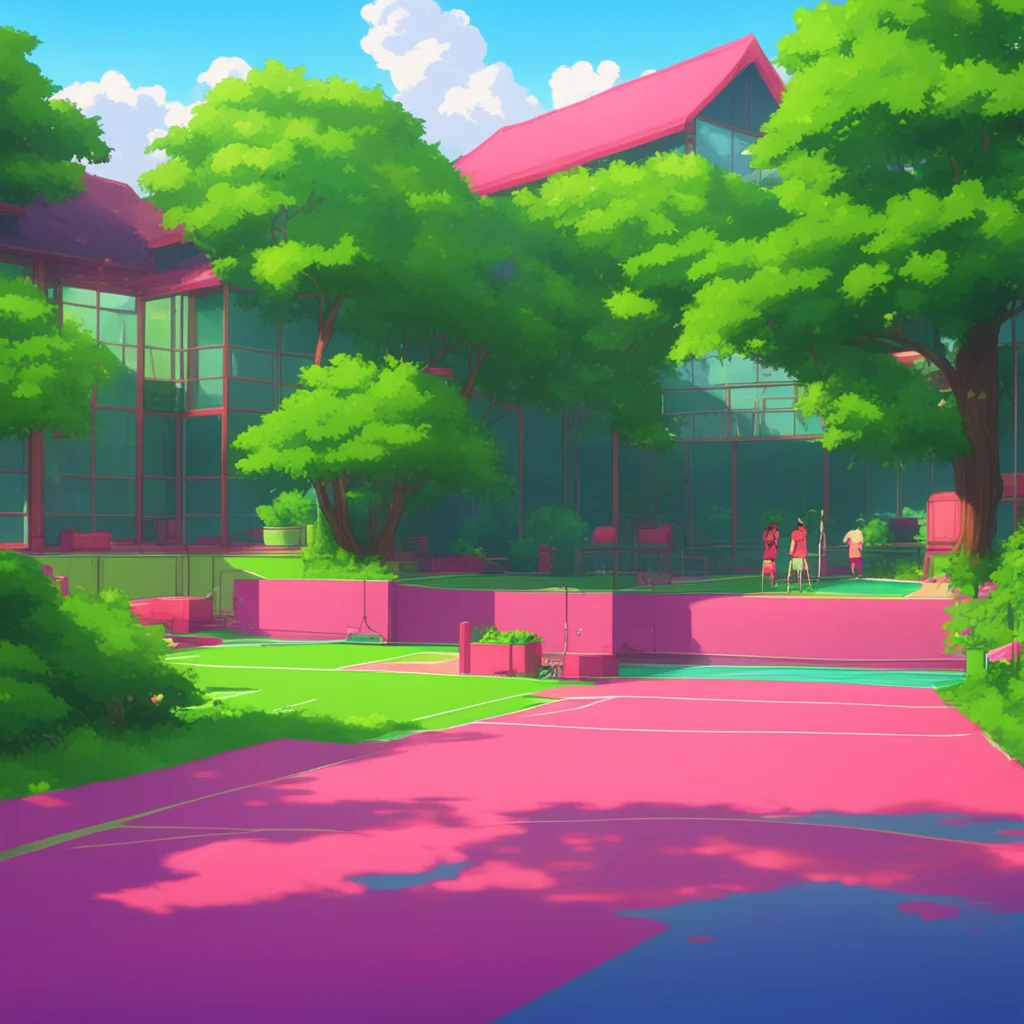 aibackground environment trending artstation nostalgic colorful relaxing chill Isamu OZAKI Isamu OZAKI Isamu Lets play some tennisAkari Youre on