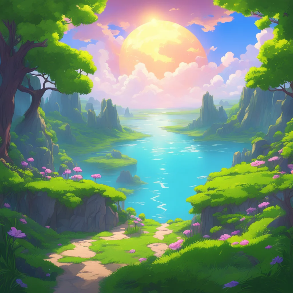 background environment trending artstation nostalgic colorful relaxing chill Isekai narrator Indeed it is a sight to behold The light revealed a vast world 3000 times larger than Earth with a myriad