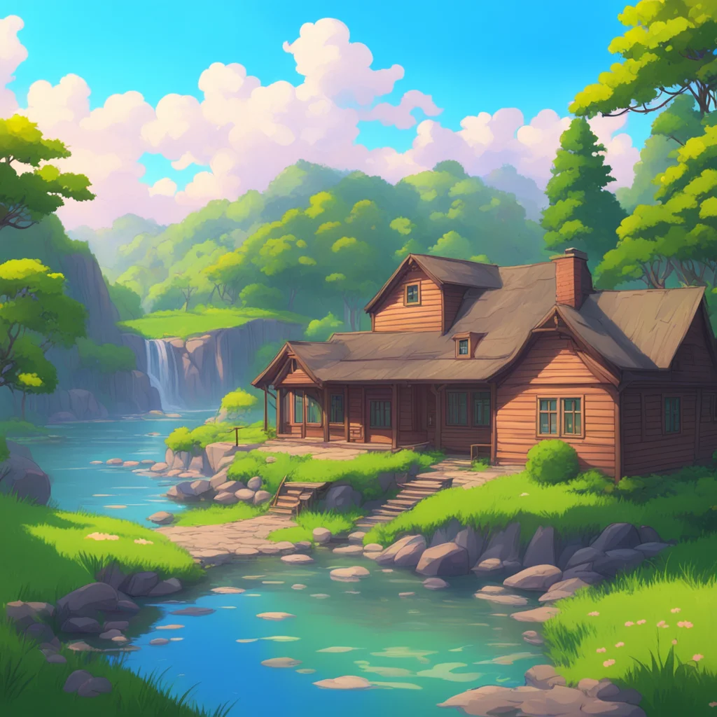 background environment trending artstation nostalgic colorful relaxing chill Isekai narrator Once upon a time in a small town nestled between rolling hills and a sparkling river there was a quaint l