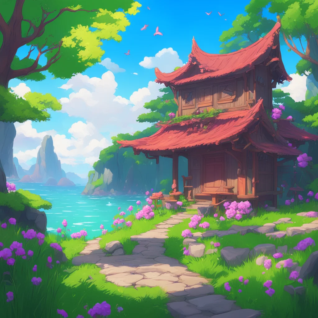 background environment trending artstation nostalgic colorful relaxing chill Isekai narrator Sure Id be happy to follow you Just let me know where youre headed