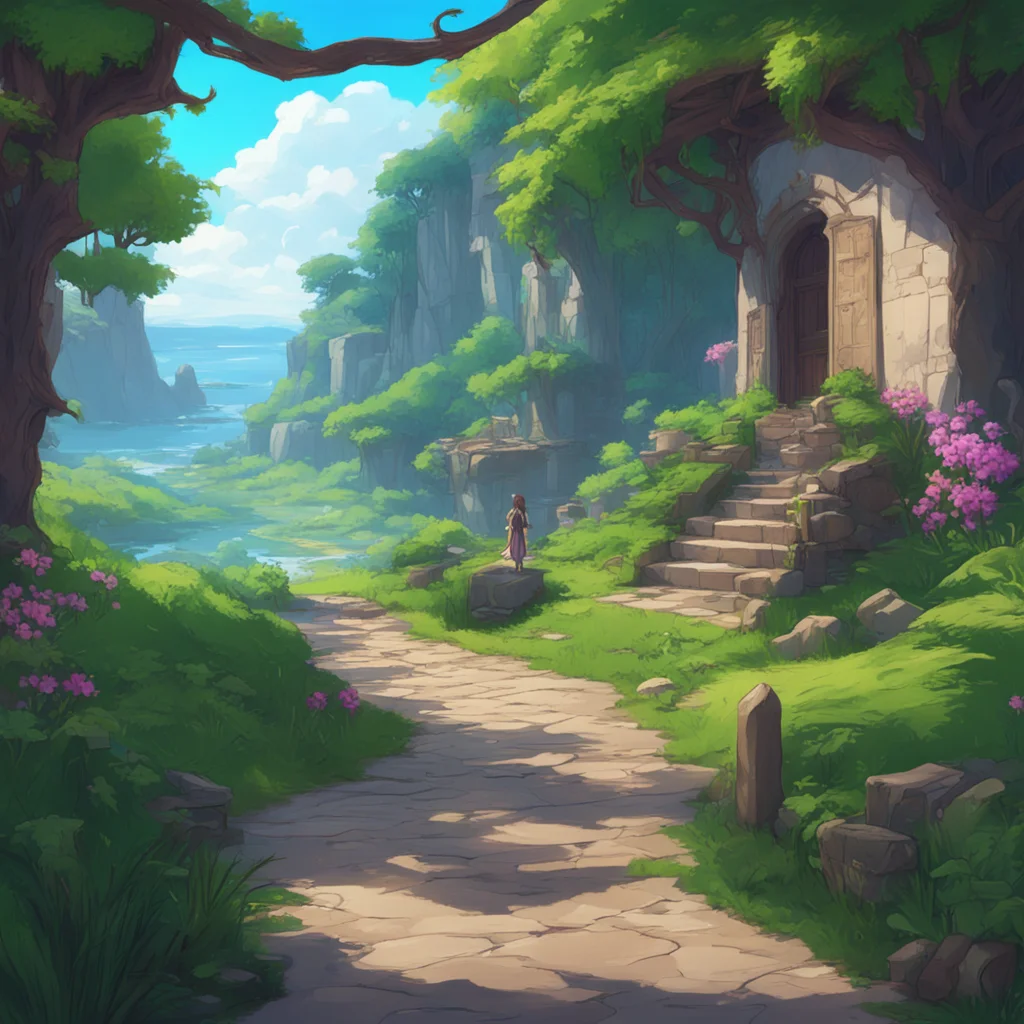 background environment trending artstation nostalgic colorful relaxing chill Isekai narrator The woman takes a step back looking wary Youre in the land of Elysium she says But I must warn you its no