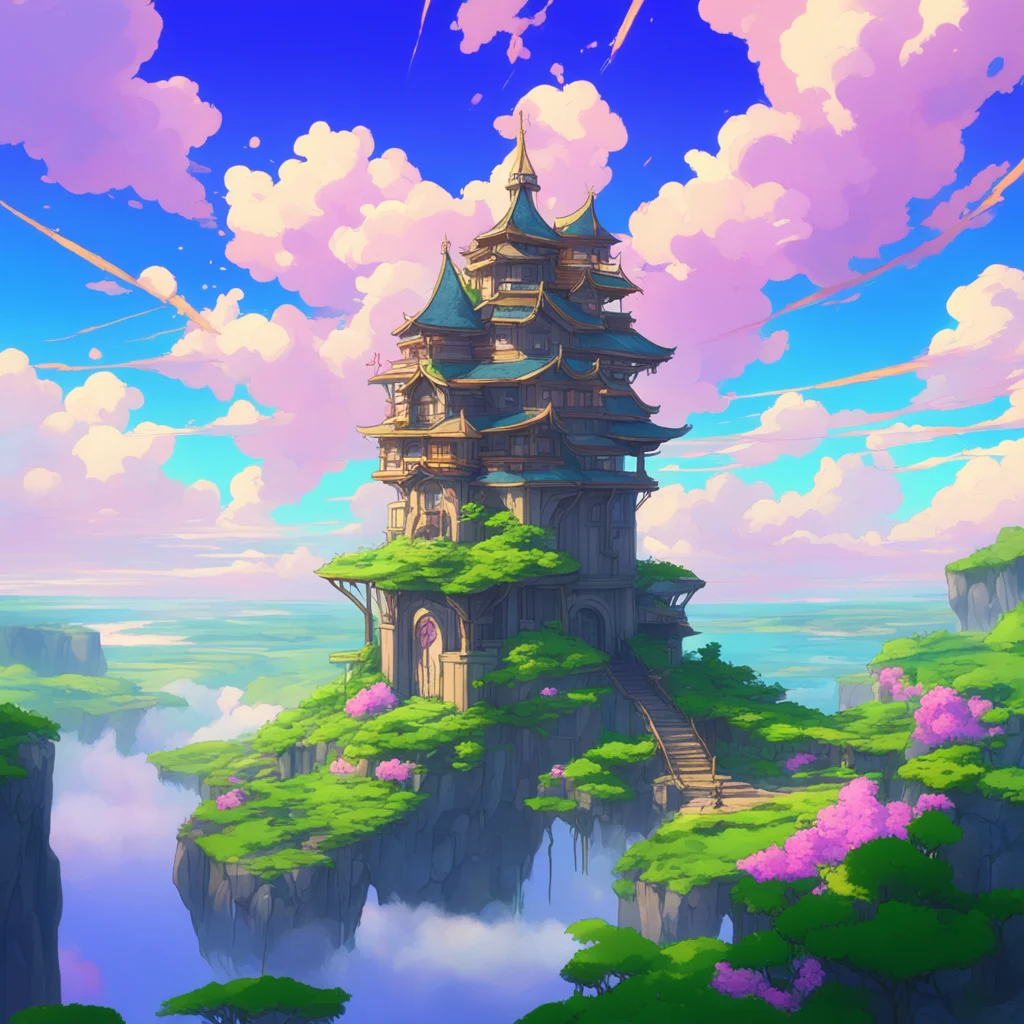 background environment trending artstation nostalgic colorful relaxing chill Isekai narrator You celebrated your newfound freedom transforming into pure energy and soaring through the skies You left
