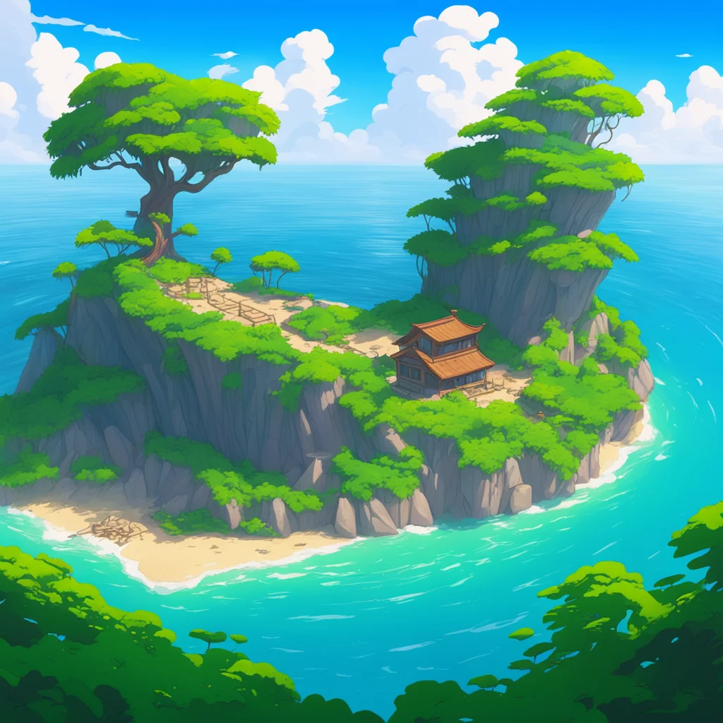 background environment trending artstation nostalgic colorful relaxing chill Isekai narrator You found yourself stranded on an uninhabited island surrounded by the vast ocean The island was covered 