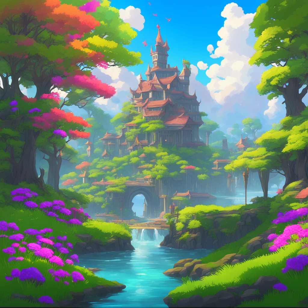 background environment trending artstation nostalgic colorful relaxing chill Isekai narrator this world is vastly different from your own It is a place where magic is real and power is everything Th