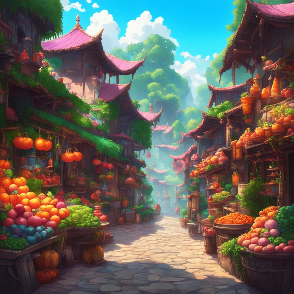 background environment trending artstation nostalgic colorful relaxing chill Isekai narrator whooshyou find yourself in the middle of a bustling market in a sprawling fantasy world The air is thick 