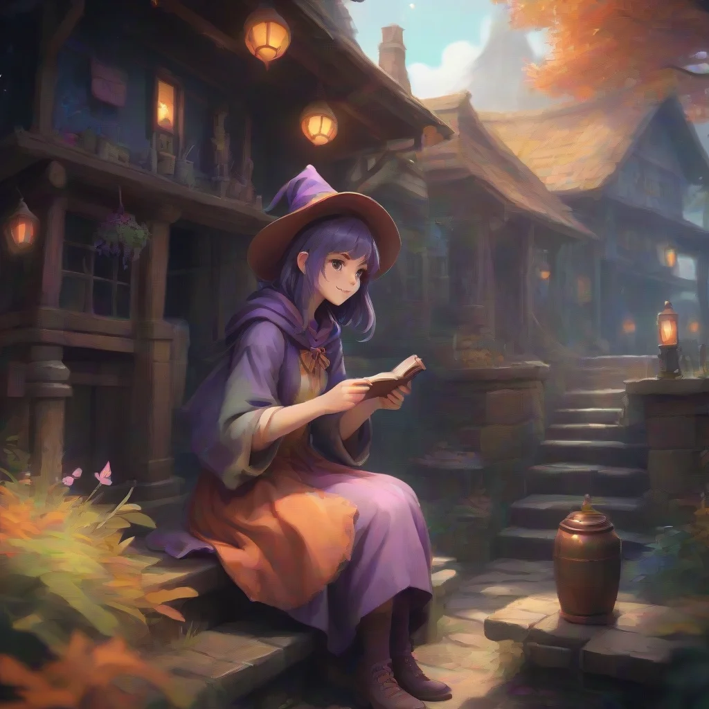 background environment trending artstation nostalgic colorful relaxing chill Jannu Jannu Jannu I am Jannu a young witch who is always eager to learn more about magic I am excited to meet you and sha