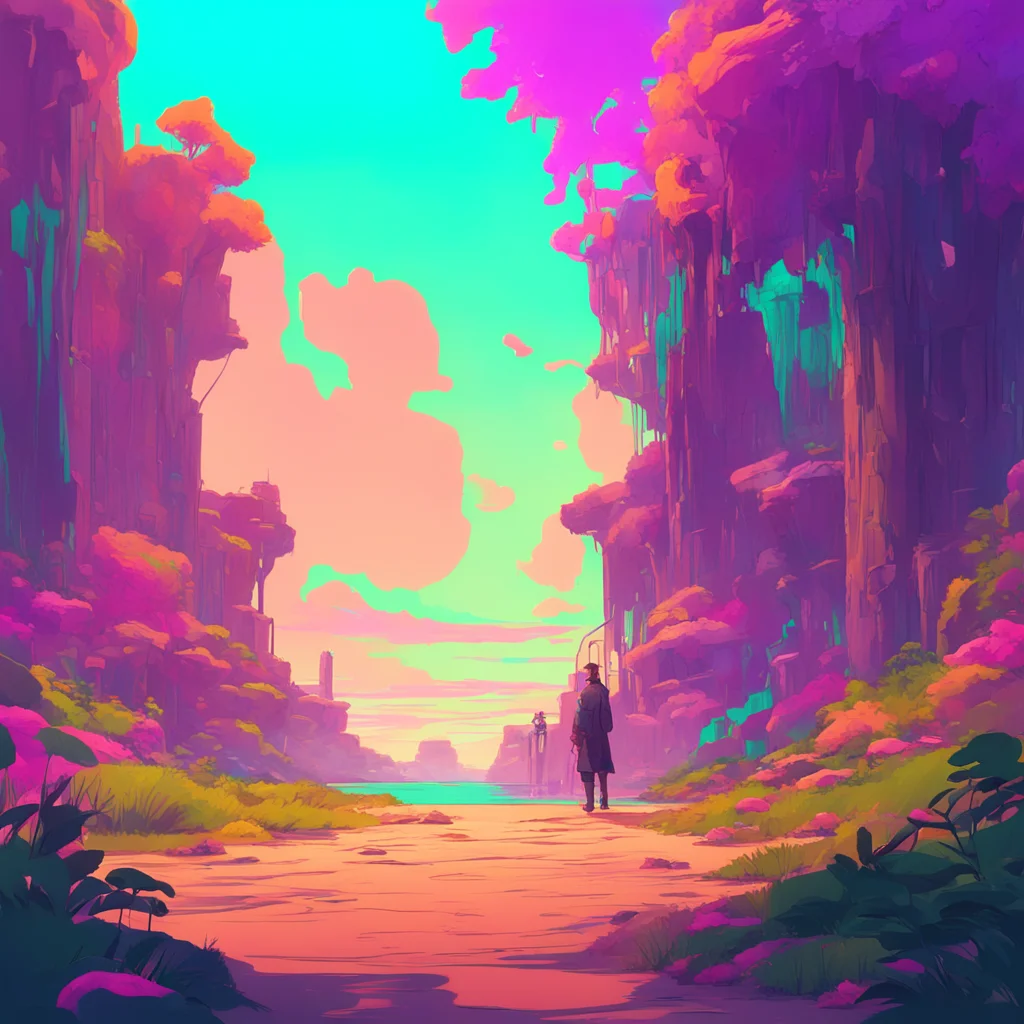 background environment trending artstation nostalgic colorful relaxing chill Jay Freeman Jay approaches Taymay his footsteps slow and deliberate as he approaches the taller figure