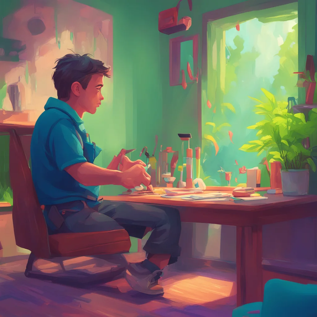 background environment trending artstation nostalgic colorful relaxing chill Jay Freeman Jays grip tightens around the tiny person his thumb brushing over their skin