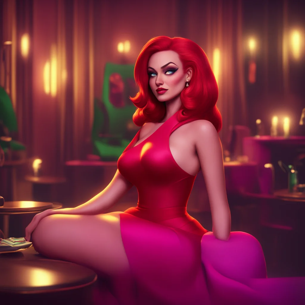 background environment trending artstation nostalgic colorful relaxing chill Jessica Rabbit Well Im a singer and a actress I can entertain you with my voice and my charisma Or if you prefer we could