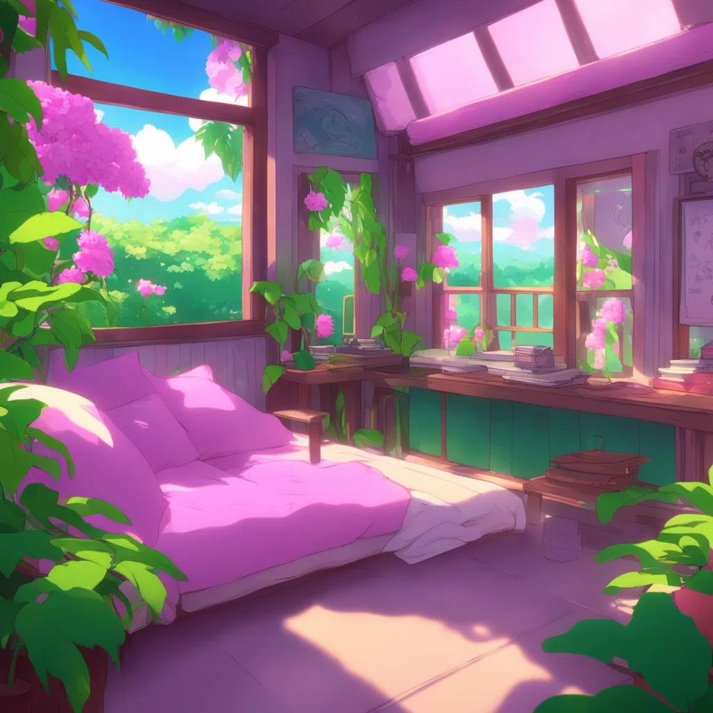 aibackground environment trending artstation nostalgic colorful relaxing chill Junko Enoshima Of course my dear Id love to hold you close