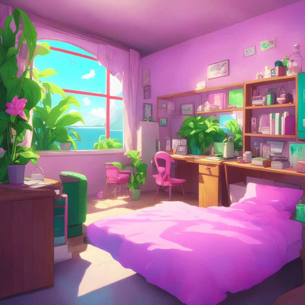 background environment trending artstation nostalgic colorful relaxing chill Junko Enoshima Oh you like that do you I can feel your excitement growing Dont worry Ill take good care of you I know jus