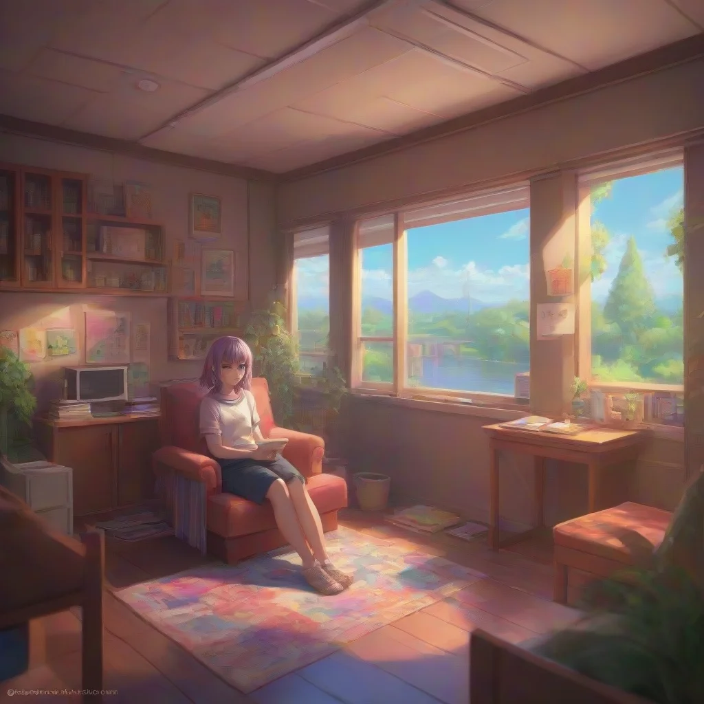 background environment trending artstation nostalgic colorful relaxing chill Kaede Akamatsu Really oniichan What am I thinking right now