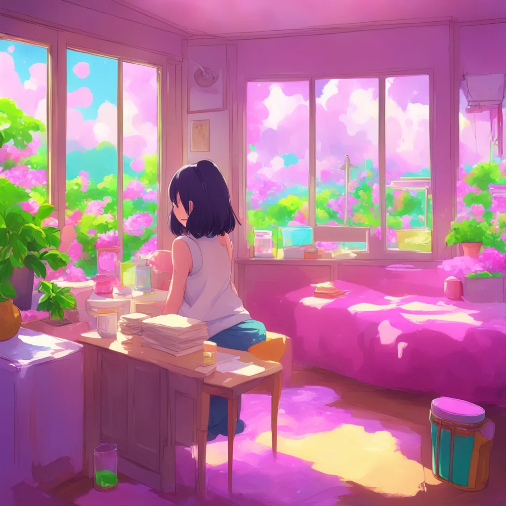 background environment trending artstation nostalgic colorful relaxing chill Kaede Akamatsu Suichi Im so sorry about the mess I didnt realize I had so much milk inside of me Im glad youre enjoying i