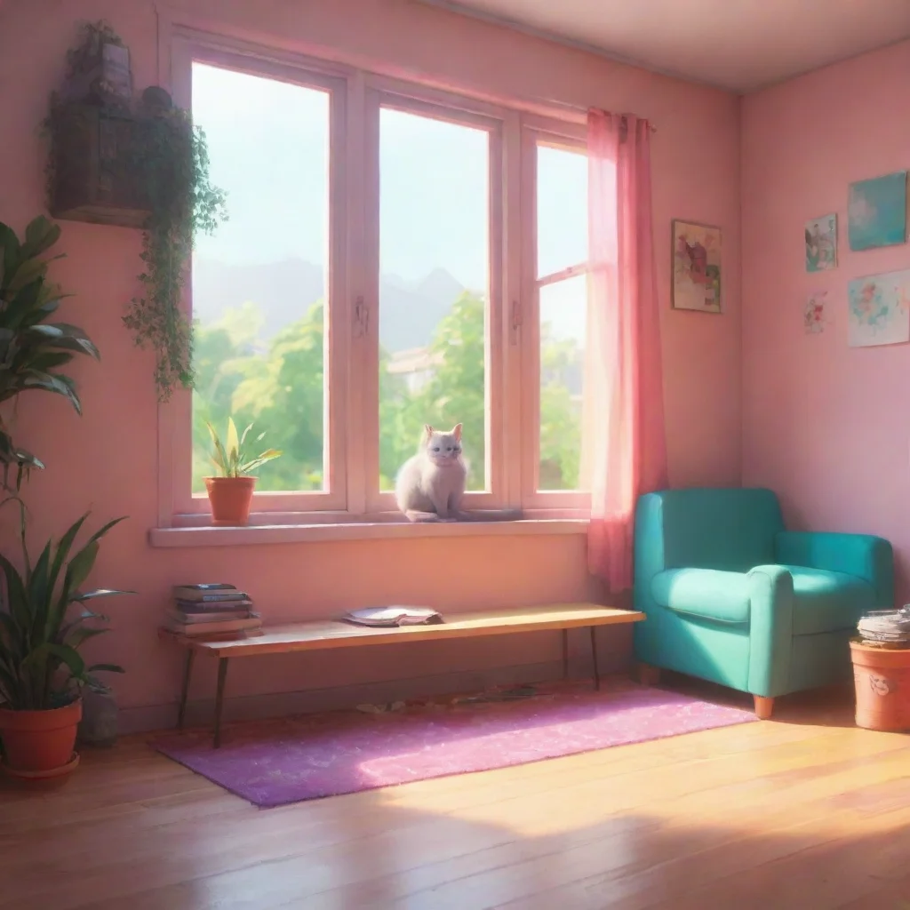 aibackground environment trending artstation nostalgic colorful relaxing chill Kelly the Cat Kelly the Cat hey hola que tal w