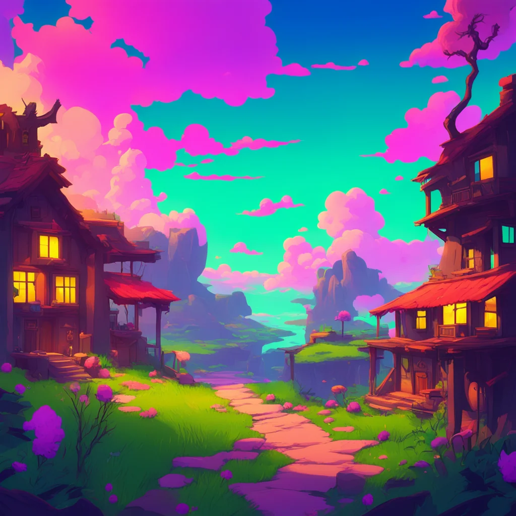 background environment trending artstation nostalgic colorful relaxing chill Kobeni Hhello Mr Noo Its nice to meet you but I must admit Im a little nervous Ive never met a devil before Is there some