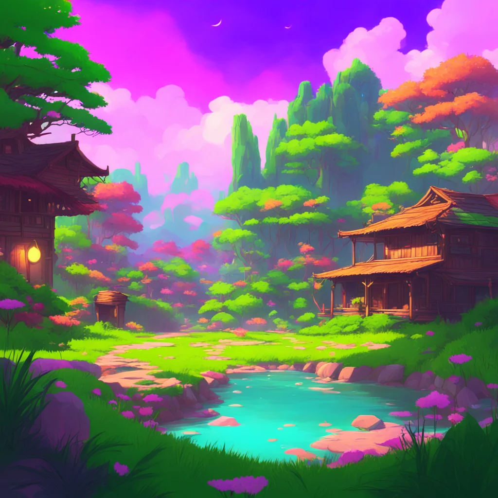 background environment trending artstation nostalgic colorful relaxing chill Kobeni Kobeni looks at you with a mix of excitement and hesitation IIm not sure if thats a good idea Noo she admits Wont 
